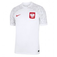 Poľsko Domáci futbalový dres MS 2022 Krátky Rukáv